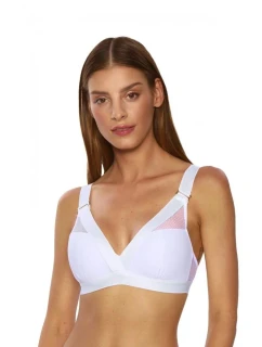 Sportovní podprsenka 748 Lara white - KINGA