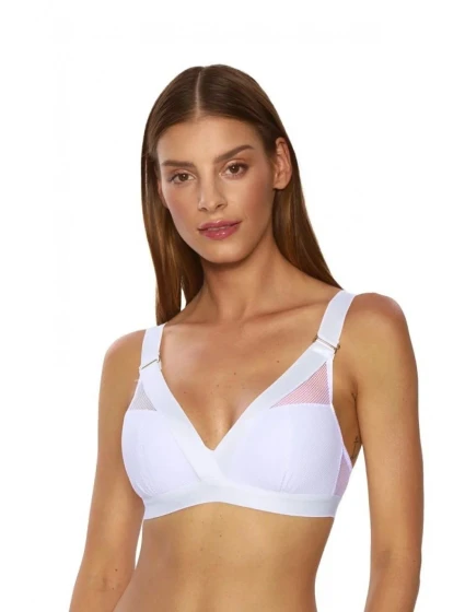 Sportovní podprsenka 748 Lara white - KINGA