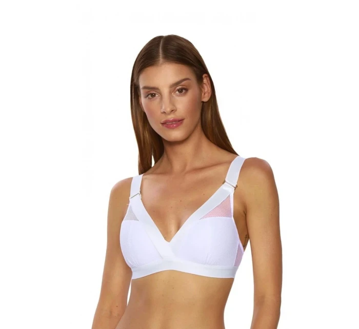 Sportovní podprsenka 748 Lara white - KINGA