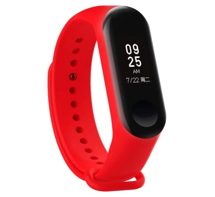 Silikonový řemínek pro Xiaomi 5/6 - červený Silikonový řemínek pro Xiaomi 5/6 - červený