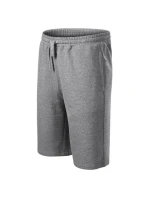 Malfini Comfy M MLI-61112 tmavě šedé melanžové šortky