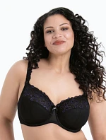 Suzette podprsenka s kosticí Full Cup 5253 black - RosaFaia