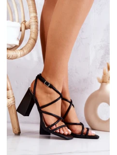 Klasické sandály na vysokém podpatku Černe model 21574139 - Boto