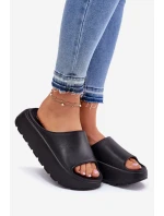 Pěnové dámské sandály na platformě černé model 21697861 - EVENTO Pěnové dámské sandály na platformě černé model 21697861 - EVENTO