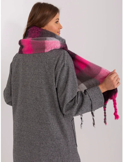 Szalik AT SZ model 21305628 czarno różowy - FPrice