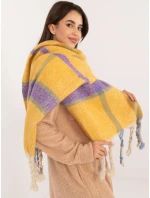 Šála AT SZ model 20519152 tmavě žlutá - FPrice