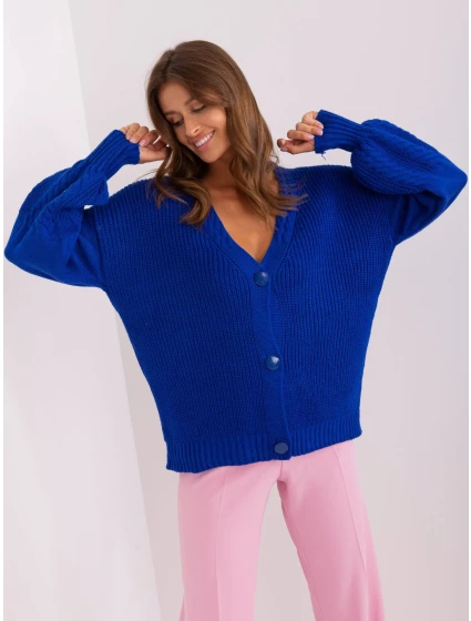 Sweter BA SW model 21055351 jasny niebieski - FPrice Sweter BA SW model 21055351 jasny niebieski - FPrice