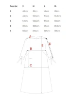 Šaty áčkového střihu s rukávy béžové model 20966050 - STYLOVE Šaty áčkového střihu s rukávy béžové model 20966050 - STYLOVE