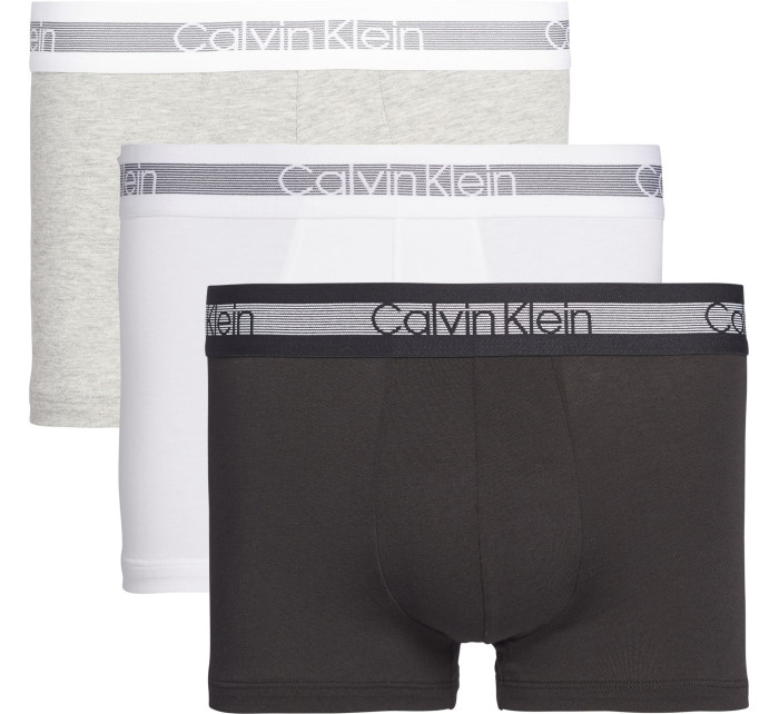 Pánské spodní prádlo TRUNK 3PK 000NB1799AMP1 - Calvin Klein
