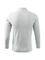 Single J. LS polokošile pánská bílá