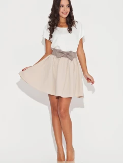 Dámská sukně K056 béžová - Katrus