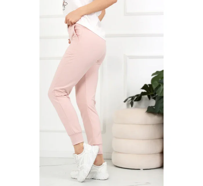 Dámské teplákové kalhoty OFF PINK