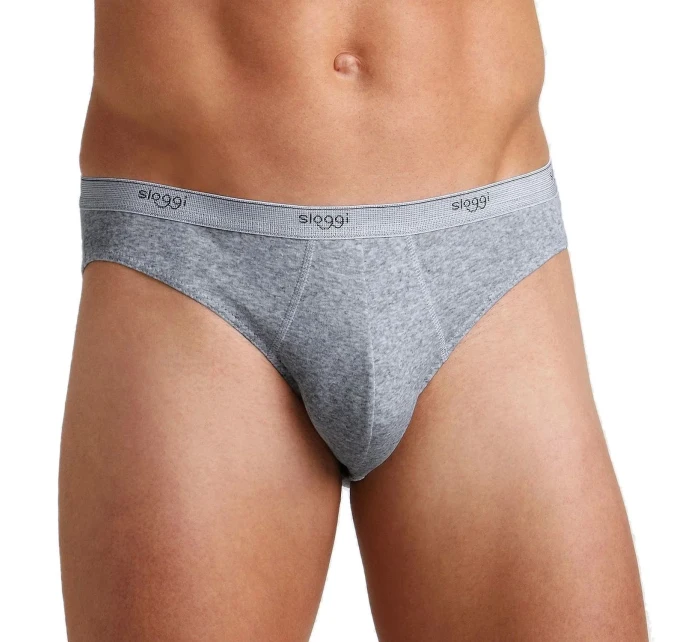 Pánské slipy Basic mini grey - Sloggi