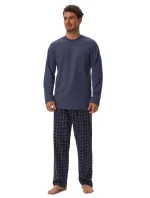 Pánské pyžamo light blue model 20716429 - Henderson Pánské pyžamo light blue model 20716429 - Henderson