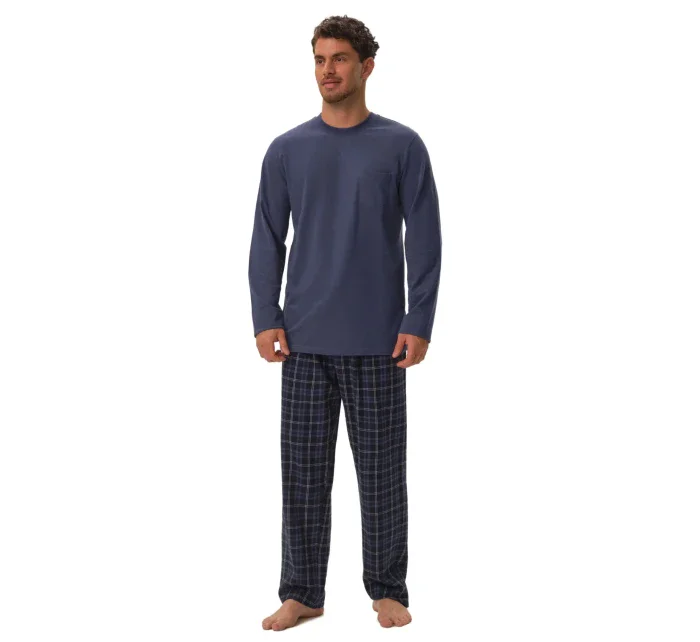 Pánské pyžamo light blue model 20716429 - Henderson Pánské pyžamo light blue model 20716429 - Henderson