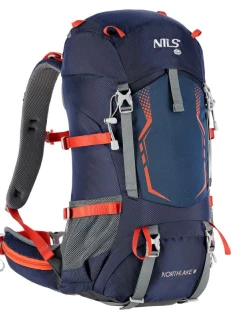 NC1993 TURISTICKÝ BATOH NAVY BLUE NORTHLAKE 30L+10 NILS CAMP