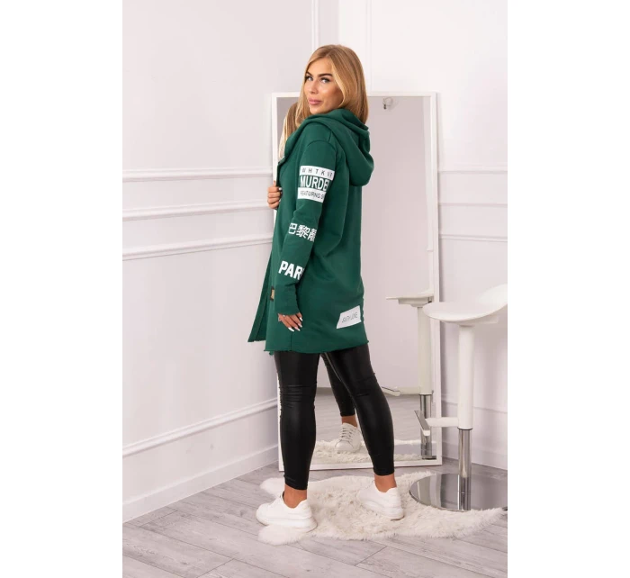 Zelená bez rukávů