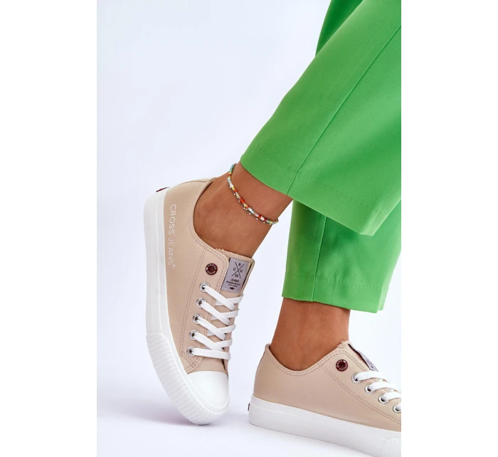 Dámské tenisky model 21613058 béžove - Cross Jeans