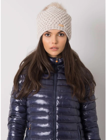 Dámská čepice 15 béžová Dámská čepice 15 béžová