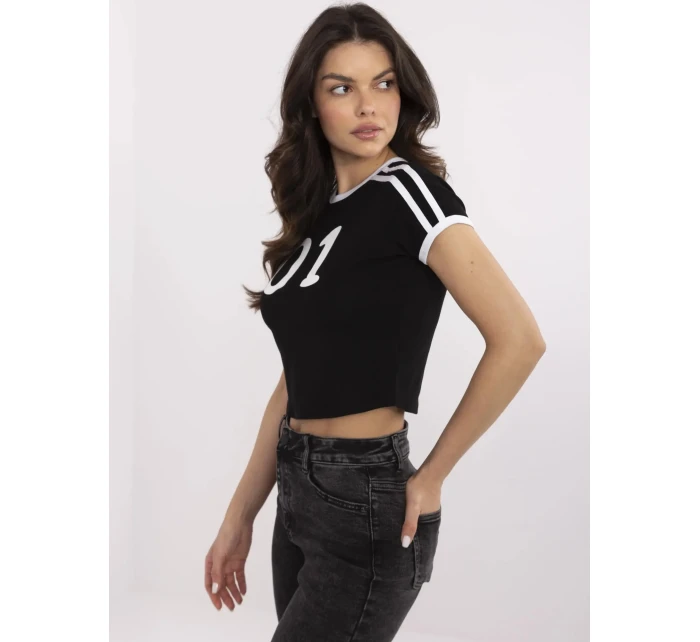 Tričko NM TS model 21003883 černobílé - FPrice Tričko NM TS model 21003883 černobílé - FPrice