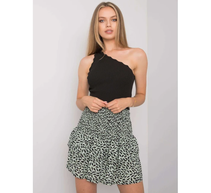 Sukně RO SD 2511 4.18P černá a zelená Sukně RO SD 2511 4.18P černá a zelená