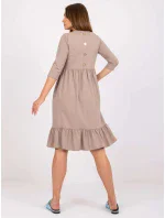 Šaty RV SK 7554.74P tmavě lila