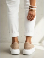FashionStreet béžové dámské tenisky ZY1373