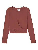 Champion Croptop W 117435 MS524 tričko s kulatým výstřihem