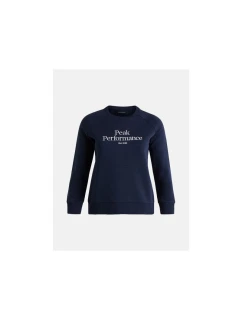 Mikina Peak Performance W Original Crew navy blue