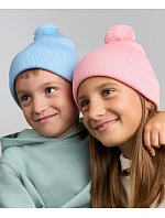 Kid WindS Dětská pletená čepice s bambulí black model 22456277 - Atlantis Headwear Kid WindS Dětská pletená čepice s bambulí black model 22456277 - Atlantis Headwear