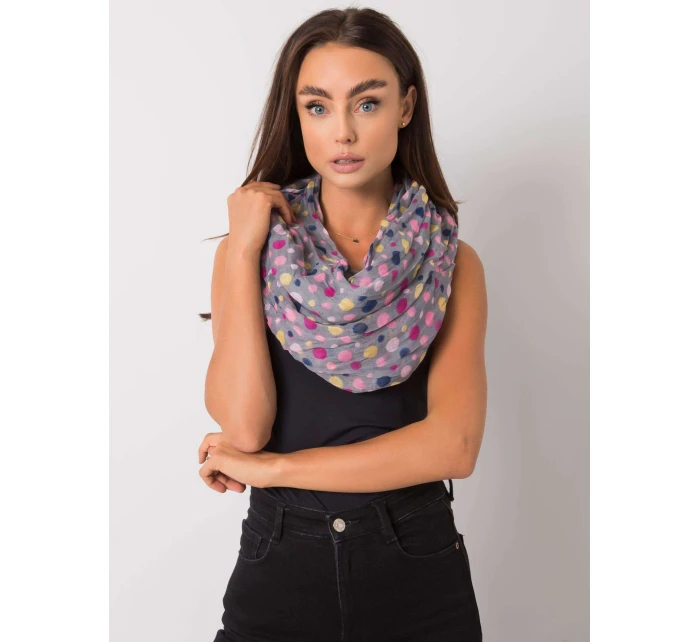 Dámský šátek AT CH S model 21291376 šedý - FPrice Dámský šátek AT CH S model 21291376 šedý - FPrice