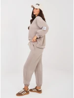 Komplet IT KMPL model 21910968 ciemny bezowy - FPrice Komplet IT KMPL model 21910968 ciemny bezowy - FPrice