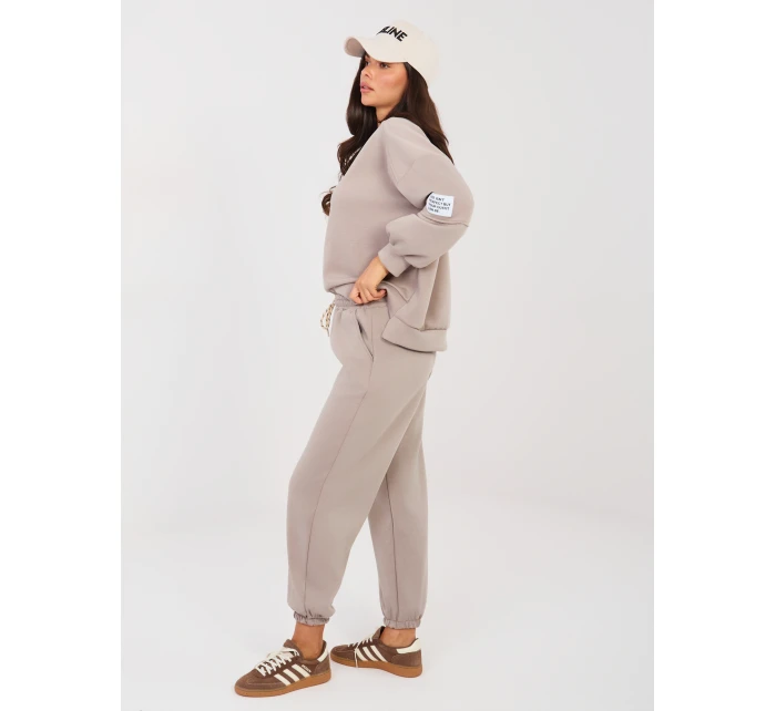 Komplet IT KMPL model 21910968 ciemny bezowy - FPrice Komplet IT KMPL model 21910968 ciemny bezowy - FPrice