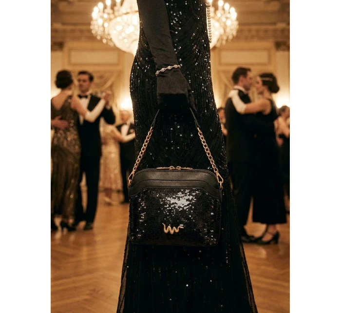 Dámská kabelka Vuch Fossy Sequin Mini Black