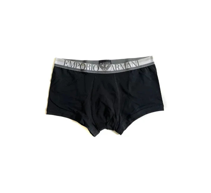 Pánské trenýrky 00020 černá model 17296081 - Emporio Armani Pánské trenýrky 00020 černá model 17296081 - Emporio Armani