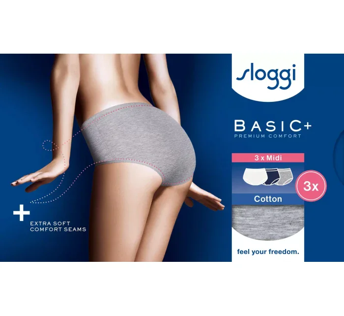 Dámské kalhotky Basic+ Midi C3P UNKNOWN   model 21422947 - Sloggi