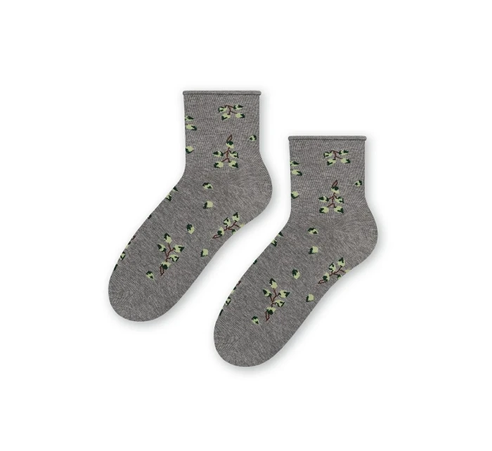 Vzorované netlačící ponožky Steven art.099 35-40