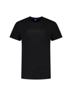 Rogelli pánské tričko LOGO černé 2XL