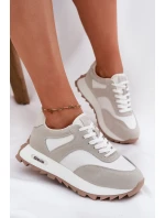 Semišové tenisky na platformě dámské Big Star HIPOLY SYSTEM model 21694410 - Big Star Shoes