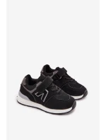 Sportovní tenisky dětské na suchý zip černé Galisse Sportovní tenisky dětské na suchý zip černé Galisse