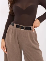 Spodnie IT SP model 21747106 ciemny bezowy - FPrice Spodnie IT SP model 21747106 ciemny bezowy - FPrice