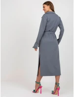 LK SK 509227 šaty.83P tmavě šedá