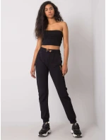 Spodnie dresowe RV DR model 20961730 czarny - FPrice Spodnie dresowe RV DR model 20961730 czarny - FPrice