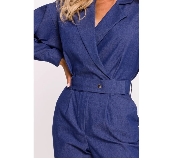 model 20476022 Zavinovací overal modrý - Moe model 20476022 Zavinovací overal modrý - Moe