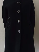 Dámský kabát na knoflíky M49032 - Riverine