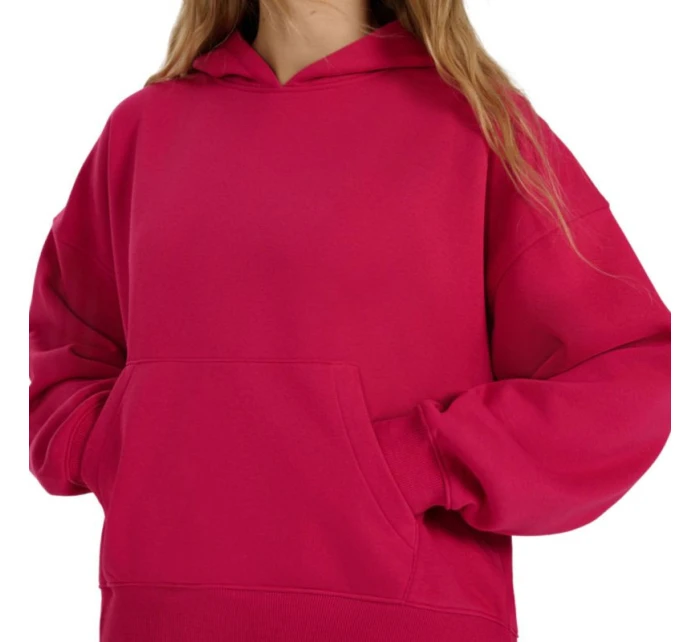 Dámská mikina 4FWAW25TSWSF1887 53S Tmavě růžová - 4F Dámská mikina 4FWAW25TSWSF1887 53S Tmavě růžová - 4F