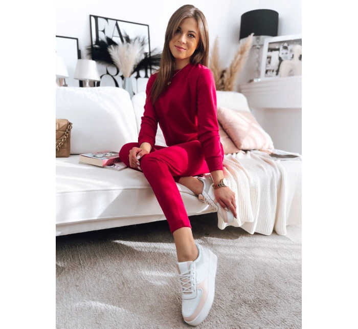 MILIAN fuchsiová dámská tepláková souprava FashionStreet AY0823