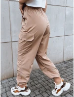 Dámské padákové kalhoty beige Dstreet model 21971086 - FashionStreet