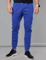 Modré pánské teplákové kalhoty (68XW01-15)