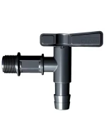 CANTAP 3/4 ČERNÁ PŘÍPOJKA NA DEŠŤOVOU VODU - VOLITELNÁ HADICOVÁ SPOJKA